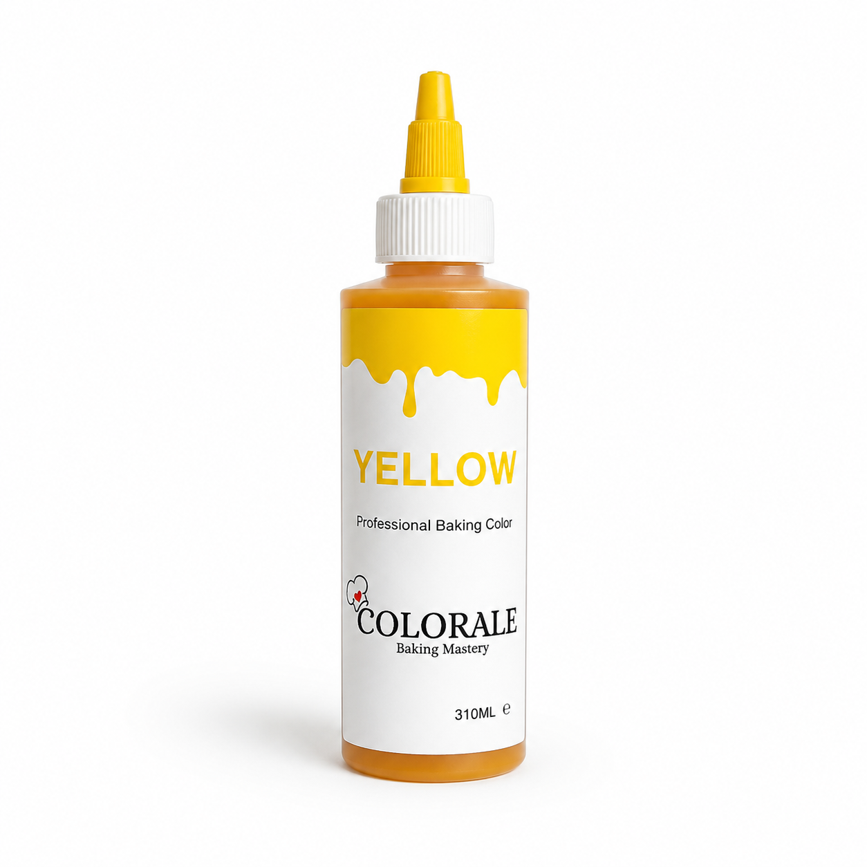 Luxury Gel Food Color – YELLOW 310ML