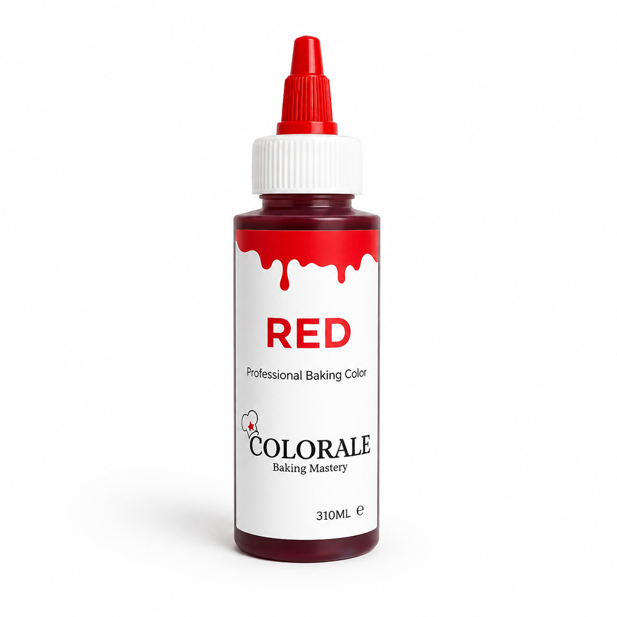 Luxury Gel Food Color – RED 310ML