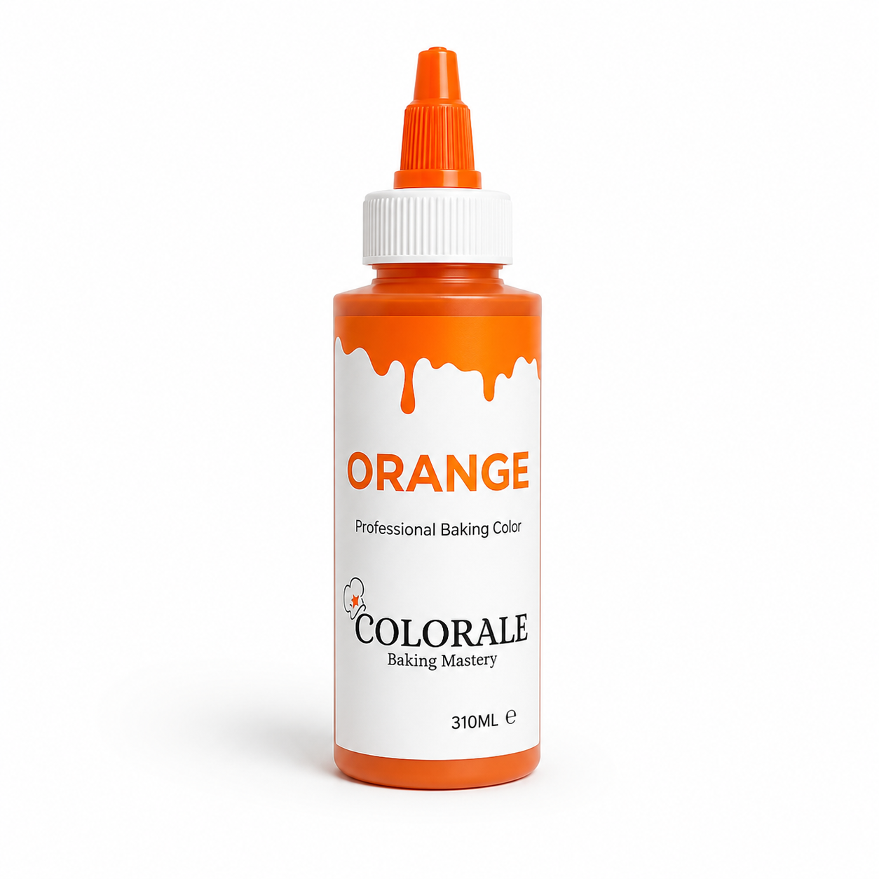 Luxury Gel Food Color – ORANGE 310ML